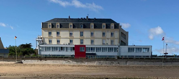 Campus Leven vue de la plage